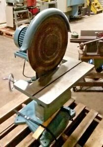 ENCO 20&#034; PEDESTAL DISC SANDER 2 HP 3 PHASE