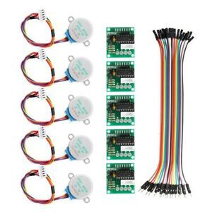 5Pcs ULN2003 Driver Board Dupont Cable Stepper Motor for Reduction Step Motor R9