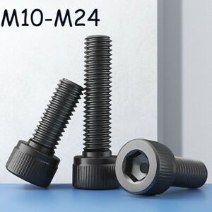 12.9 Allen Bolt Socket Cap Screws M10~M24 Hex Head Full Thread Carbon Steel