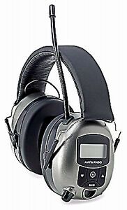 MSA 10121816 Digital Radio &amp; Hearing Protector Safety Earphones, MP3/AM/FM -
