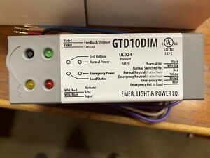 Bodine GTD10DIM Emergency LED Driver 1- Lot of (5) Free Shipping