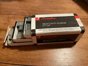 Swingline Heavy Duty Staples, S.F. 66, No. 66 Electric Staplers, box of 10,000