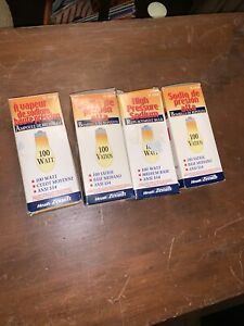 High Pressure Sodium 100 Watt Replacement Bulb Lot Of 4 New In Box