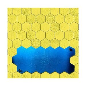 Polyurethane Mat Stamp BeeFLOWERS | Texturing Concrete Imprint Stamping Texture