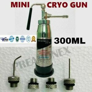 Mini Cryo Empty Cryo 300ML Cryo therapy N2O with 4 Nozzles Can Spray EJT