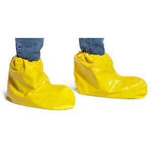 VR Yellow Shoe Covers 49315 6 mil 200 Bulk ( 100 pair ) with Elastic Tops - NEW