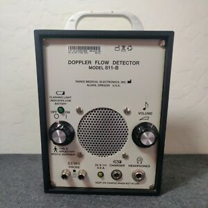 PARKS MEDICAL ELECTRONICS ULTRASONIC DOPPLER FLOW DETECTOR MODEL 811-B