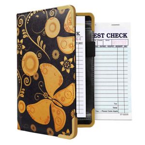 CoBak Server Book - Waitress Organizer with Zipper Pouch for Restaurant...