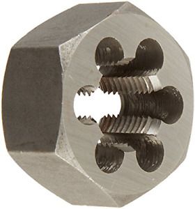 Drill America - DWTSMH6X.75 m6 X .75 Carbon Steel Hex Rethreading Die, DWT Serie