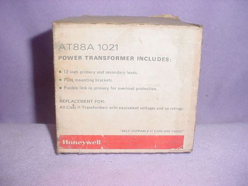 NIB HONEYWELL POWER TRANSFORMER #AT88A-1021 208/240V 60HZ primary foot mount