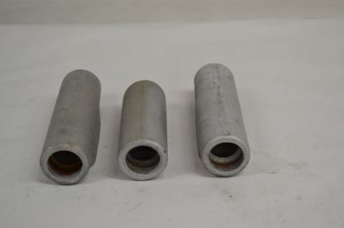LOT 3 CROUSE HINDS C47 E47 ASSORTED CONDUIT BODY OUTLET FITTING 1-1/4IN D204101