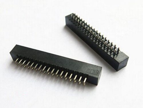 10 pcs 2.0mm 2*17 pin 34 pin straight male shrouded pcb idc socket box header for sale