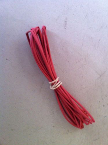 1/16&#034; ID /2mm ThermOsleeve RED Polyolefin 2:1 Heat Shrink tubing- 10&#039; section