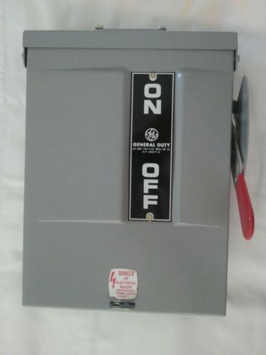 Ge tgn 3322 rh safety switch general duty 60a 240v disconnect tgn3322rh new for sale
