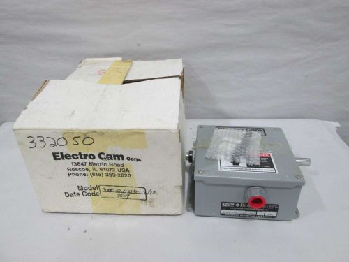 NEW ELECTRO CAM EC-3008-10-ARO-D-1-2/32 ROTARY CAM LIMIT 120V-AC SWITCH D381530