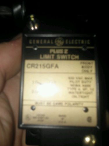 New general electric cr215g1a72 limit switch for sale