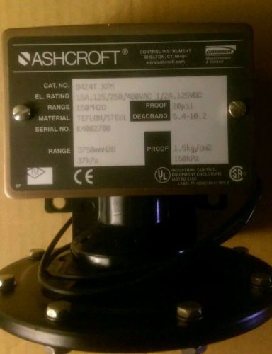 New Ashcroft B424T XFM Pressure switch