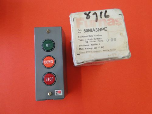 Furnas 3 push button up-down-stop 50ma3npe for sale