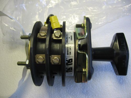 Iti general electric rotary voltmeter transfer switch 952404b series 95 600 vac for sale