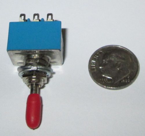 MIYAMA (JAPAN)  3PDT C-OFF  ON-OFF-ON  MINIATURE TOGGLE SWITCH   MS-500N  NOS