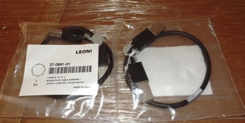 Lot of 2 NEW Leoni 37-0891-01 Cable