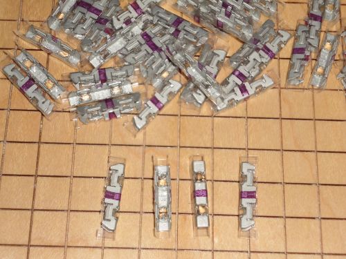 TYCO AMP PICABOND PURPLE ELECTRICAL CONNECTORS #61226-2 LOT OF 50