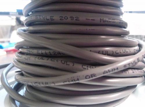 CAROL C2513A.41.10 Communication Cable, 24/2, 44 Feet Gray