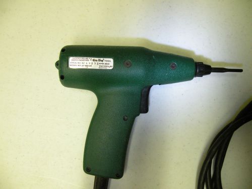 Gardner-denver cooper industries 27160aa8 electric wire wrap gun with 502129 bit for sale