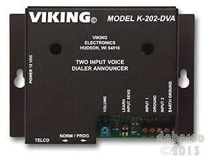 Viking Two-Input Voice Alarm Dialer VK-K-202-DVA