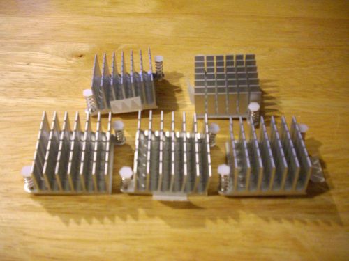 5 pcs Aluminum Heat Sink for LED, Power Transistor or CPU