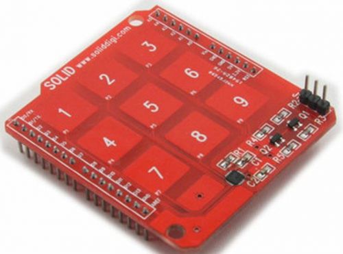 Keybutton touch shield for arduino mpr121 for sale