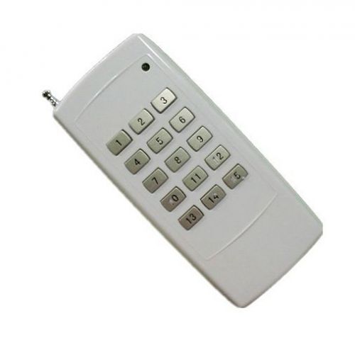 RF fixed code remote  wireless rf remote control system 15 buttons remote