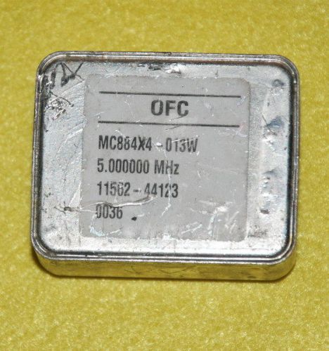 OFC 5MHz MC884X4-013W DOUBLE OVEN QUARTZ OSCILLATOR +12V squarewave EFC