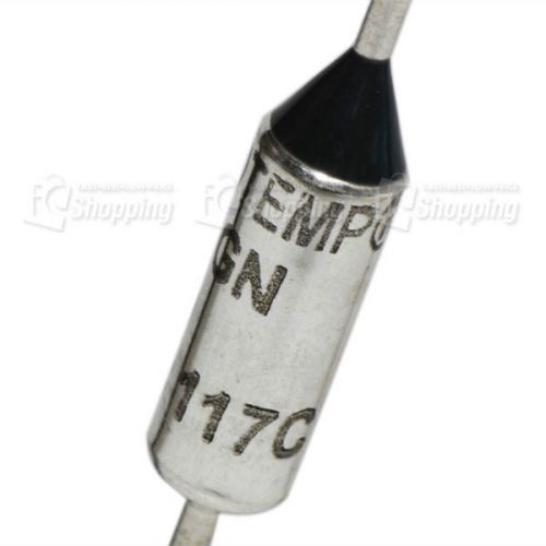 5x g4a00 117°c microtemp thermal cutoffs fuse, 10a/250v for sale