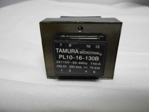 Lot of 8 Tamura Microtran PL10-16-130B