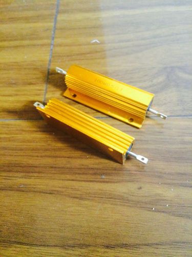 10pcs 5 Ohm 5R 100W Watt Power Metal Shell Case Wirewound Resistor