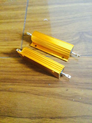 10pcs 5 Ohm 5R 100W Watt Power Metal Shell Case Wirewound Resistor