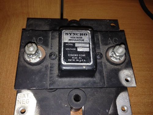 Syncro 12250 voltage regulator kit 12 volts (kohler 31 403 01) for sale