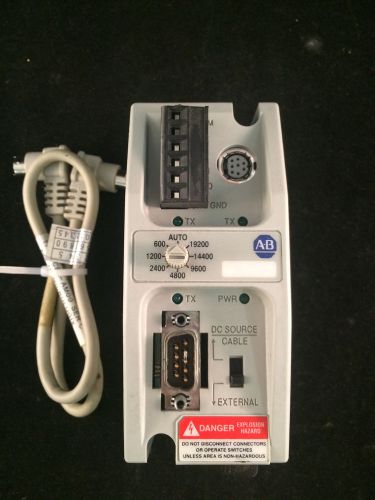 Allen Bradley 1761-Net-AIC Series B Advanced Interface Converter with Cable