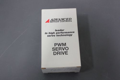 New advanced motion controls brushless pwm servo amplifier b25a20acq (s20-3-2f) for sale