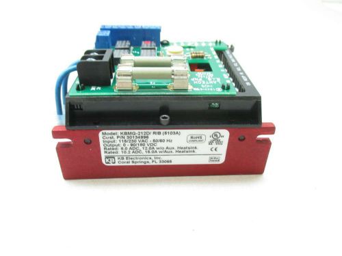 New kb electronics kbmg-212d/rib (5103a) 230v-ac 180v-dc dc motor drive d448648 for sale