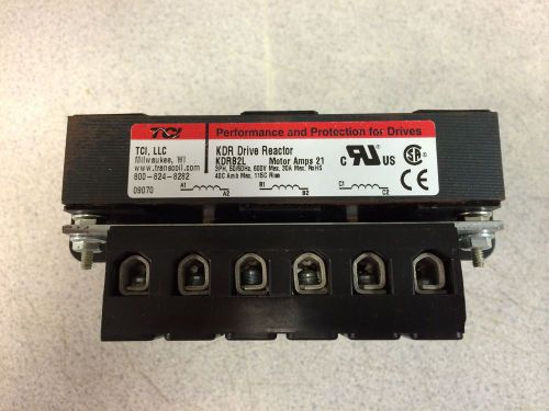 Tci kdr drive reactor kdr2bl performance and protection for drives for sale