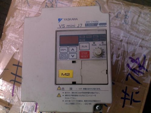 1PC Yaskawa CIMR-J7AA41P5 380V-1.5KW in good condition