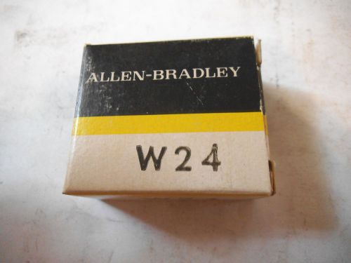 Qty= 2 allen bradley w24 overload relay heater element - new for sale