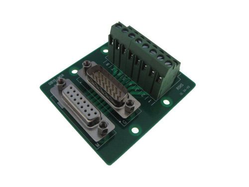 Db15 male &amp; female signals breakout board screw terminals for sale