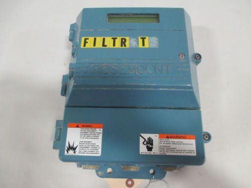 Rosemount 8712cr12m4n6 smart magnetic flow 115v-ac transmitter d208187 for sale