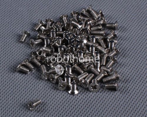 100pcs M3 Screw 6mm 3x6mm Match M3 Copper Cylinder brand new