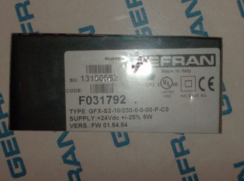 NEW gefran F031792 temperature controller