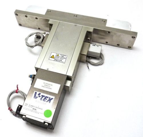 V-Tex Rollcam 353x48mm Pneumatic Air Vacuum Slit Gate Valve RM0232 02-169187-00