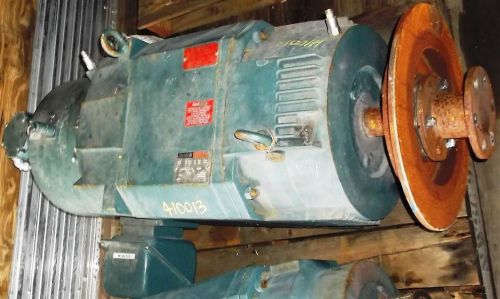 Induction motor, reliance, 75 hp, 2500/3280 rpm, 460 volts, frame l3699 for sale